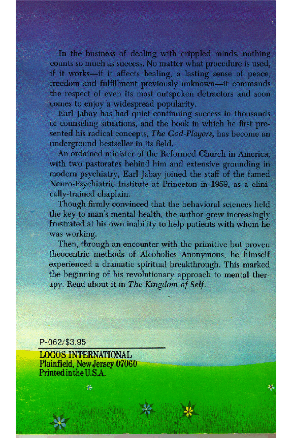 Kingdom of Self back cover